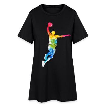 BASKETTEUR COOL BUNT BASKET-BALL - Robe T-shirt Femme - noir - Devant