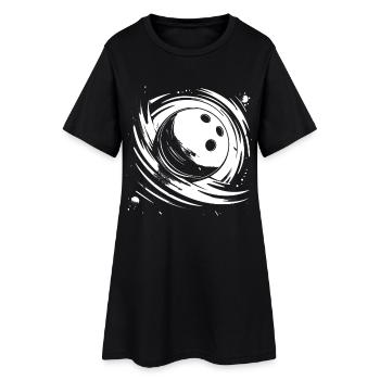 Bowling - Women’s T-Shirt Dress - black - Front