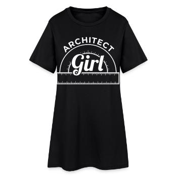 Architect - Women’s T-Shirt Dress - black - Front