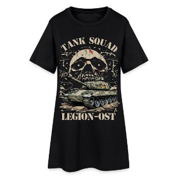 Panzer Trupp Legion-Ost - Frauen T-Shirt-Kleid - Schwarz - Vorne