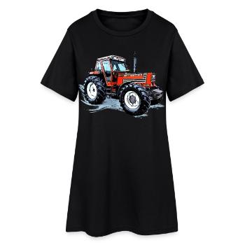Tracteur Turbo DT 160 90 - Robe T-shirt Femme - noir - Devant