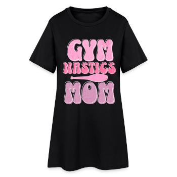 Gymnastique Mère Gymnastique Drôle de dicton Mères - Robe T-shirt Femme - noir - Devant