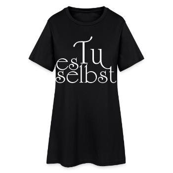 Do it yourself - Women’s T-Shirt Dress - black - Front