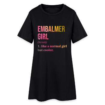 Embaumeur Embaumeur Embaumeur - Robe T-shirt Femme - noir - Devant