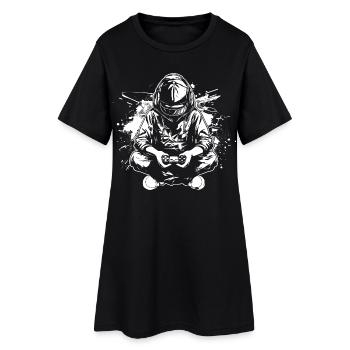 Amateurs de jeux vidéo - Robe T-shirt Femme - noir - Devant