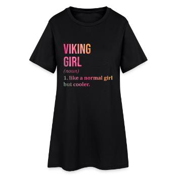 Viking - Robe T-shirt Femme - noir - Devant