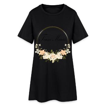 Team Mariée - Robe T-shirt Femme - noir - Devant