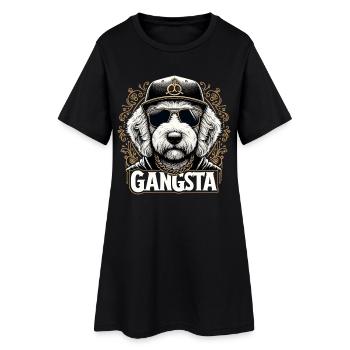 Goldendoodle Gangsta Cadeau Golden Doodle Chien - Robe T-shirt Femme - noir - Devant