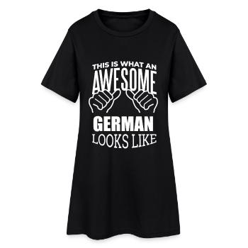 Germany Germany Germany - Women’s T-Shirt Dress - black - Front