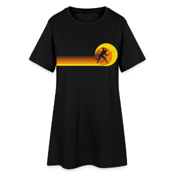 Jeu d’escrime Gamer Jeu d’escrime - Robe T-shirt Femme - noir - Devant
