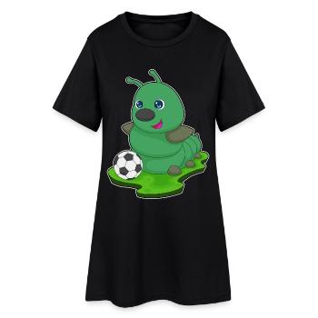 Caterpillar Joueur de football Football - Robe T-shirt Femme - noir - Devant