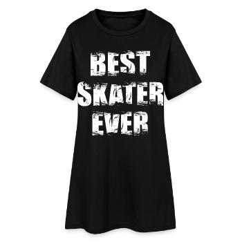Meilleur patineur de tous les temps - Robe T-shirt Femme - noir - Devant