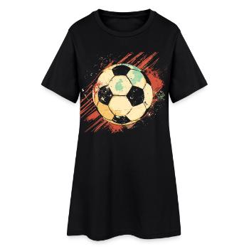 Football Graphics - Women’s T-Shirt Dress - black - Front