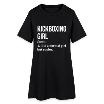Kickboxing - Women’s T-Shirt Dress - black - Front