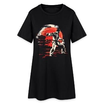 Karateka Graphics - Women’s T-Shirt Dress - black - Front