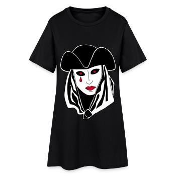 Phantom of Venice - Women’s T-Shirt Dress - black - Front