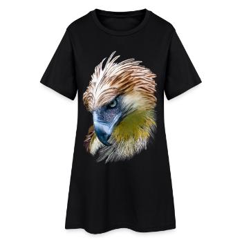 Aigle - Robe T-shirt Femme - noir - Devant