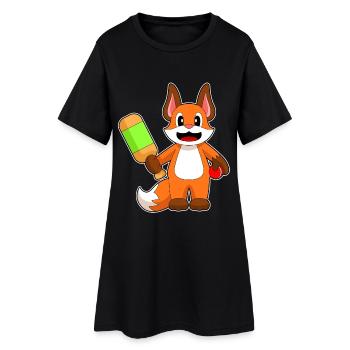 Batte de cricket Fox Cricket - Robe T-shirt Femme - noir - Devant