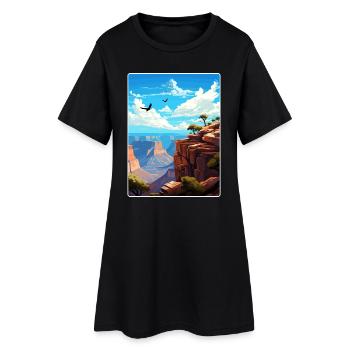 Parc national du Grand Canyon, Arizona, Affiche de voyage - Robe T-shirt Femme - noir - Devant