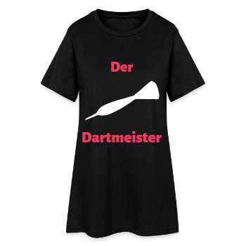 Le maître des fléchettes - Robe T-shirt Femme - noir - Devant