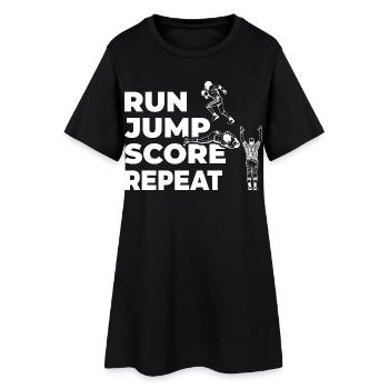 Le dicton du football américain - Robe T-shirt Femme - noir - Devant