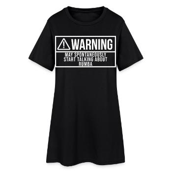 Rumba Rumba Rumba - Women’s T-Shirt Dress - black - Front