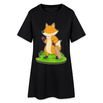 Batte de cricket Fox Cricket - Robe T-shirt Femme - noir - Devant