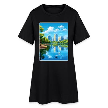 Orlando Beach Florida City Affiche de voyage souvenir - Robe T-shirt Femme - noir - Devant