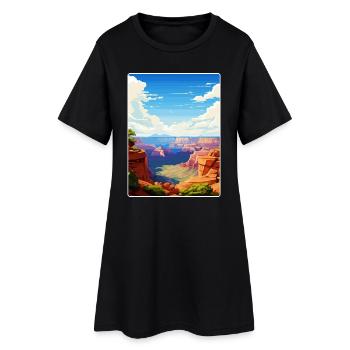 Parc national du Grand Canyon, Arizona, Affiche de voyage - Robe T-shirt Femme - noir - Devant