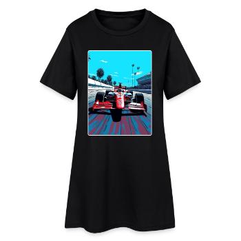 Mexique Circuit Motorsport Race Voyage Affiche WPA - Robe T-shirt Femme - noir - Devant