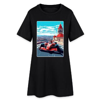 Circuit d’Istanbul Motorsport Race Turquie Voyage WPA - Robe T-shirt Femme - noir - Devant