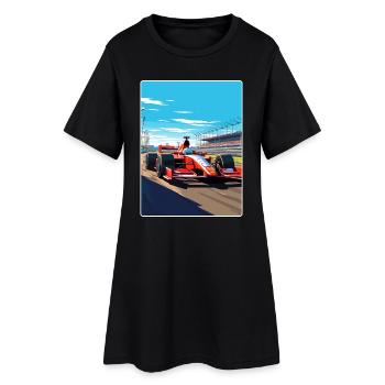 Melbourne Circuit Motorsport Race Australie - Robe T-shirt Femme - noir - Devant