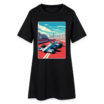 Mexique Circuit Motorsport Race Voyage Affiche WPA - Robe T-shirt Femme - noir - Devant