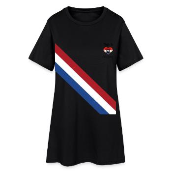 Grande victoire néerlandaise - Robe T-shirt Femme - noir - Devant