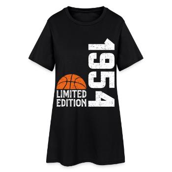 70th Anniversary 1954 Limited Edition Basketball - Women’s T-Shirt Dress - black - Front