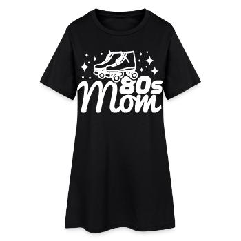 80s mom - Women’s T-Shirt Dress - black - Front