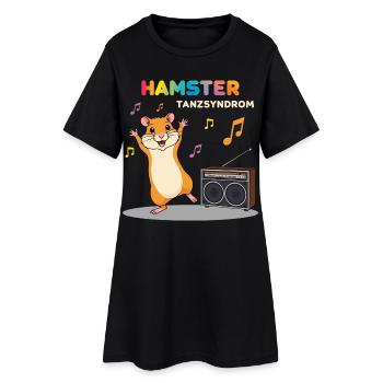 Hamster Dance Syndrome - Women’s T-Shirt Dress - black - Front