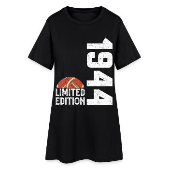 80th Anniversary 1944 Limited Edition Rugby - Women’s T-Shirt Dress - black - Front