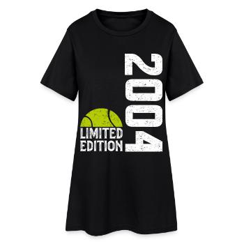 20. Jubiläum 2004 Limited Edition Tennis - Frauen T-Shirt-Kleid - Schwarz - Vorne