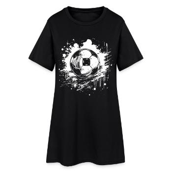 Football Street Art - Robe T-shirt Femme - noir - Devant
