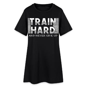 Training - Women’s T-Shirt Dress - black - Front