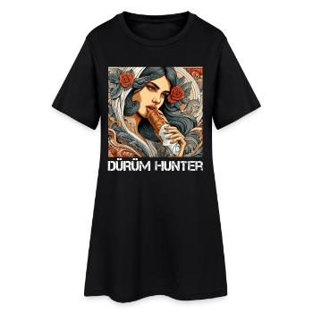Dürüm Hunter Kebab Gift - Women’s T-Shirt Dress - black - Front