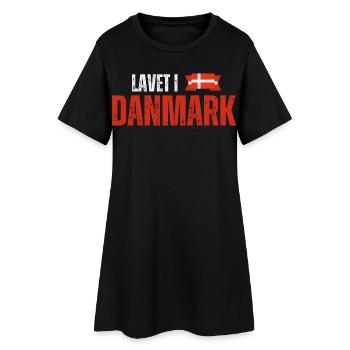 Made in Denmark, Danish pride - Women’s T-Shirt Dress - black - Front