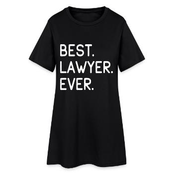 Bester Anwalt Aller Zeiten Best Laywer Ever - Women’s T-Shirt Dress - black - Front