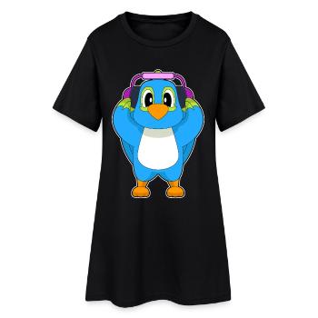 Musique casque Parrot - Robe T-shirt Femme - noir - Devant