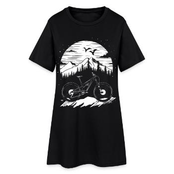 VTT - Robe T-shirt Femme - noir - Devant
