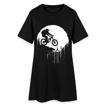 Vététistes - Robe T-shirt Femme - noir - Devant