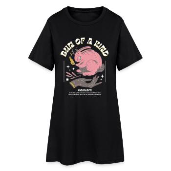 Mystical Jackalope – Unique & Magical - Women’s T-Shirt Dress - black - Front