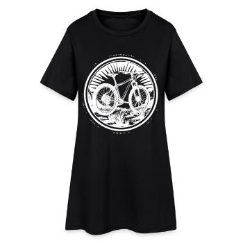 VTT - Robe T-shirt Femme - noir - Devant