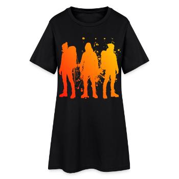 Bouldering Climbers Boulder Women Men - Women’s T-Shirt Dress - black - Front